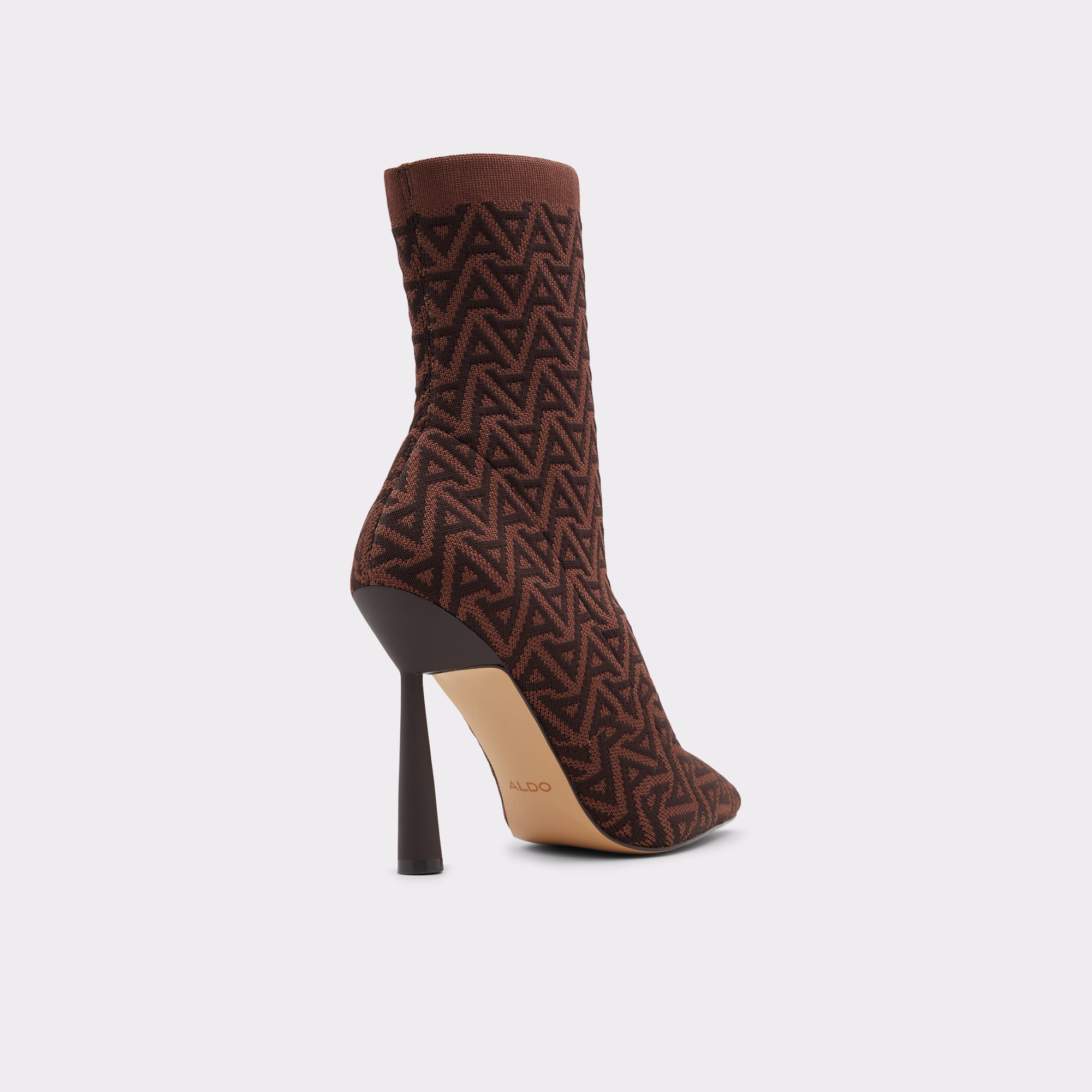 Varsavas Black Textile Knit Women Sock boots