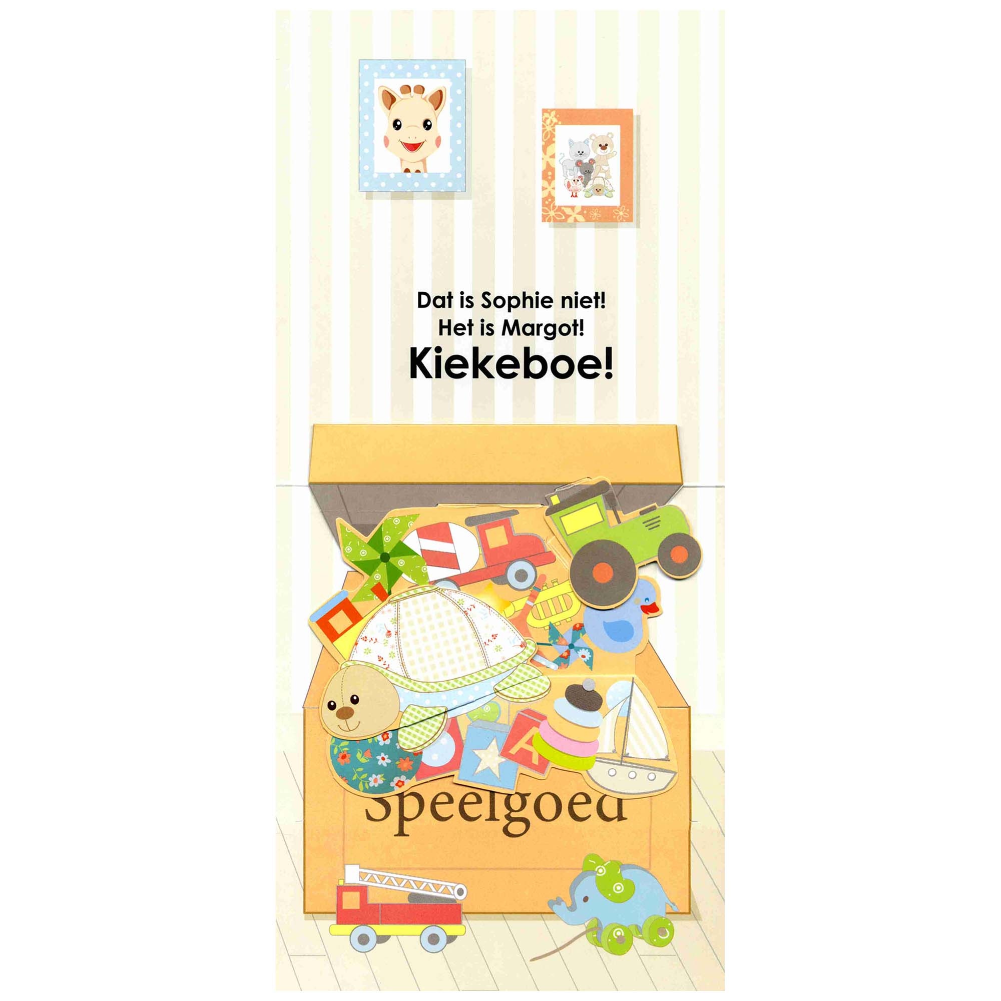 Sophie Pop-up Kiekeboe!  - kinderboeken - Prénatal