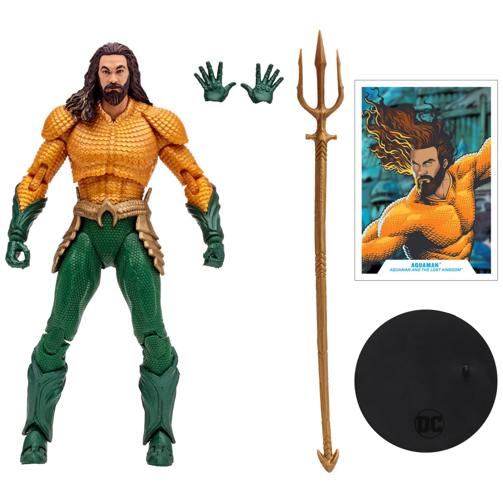 DC Multiverse: Aquaman und das verlorene Königreich – 17,8 cm große Aquaman-Actionfigur