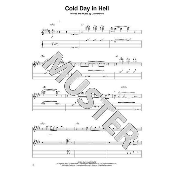 Hal Leonard Gary Moore Guitar Play-Along