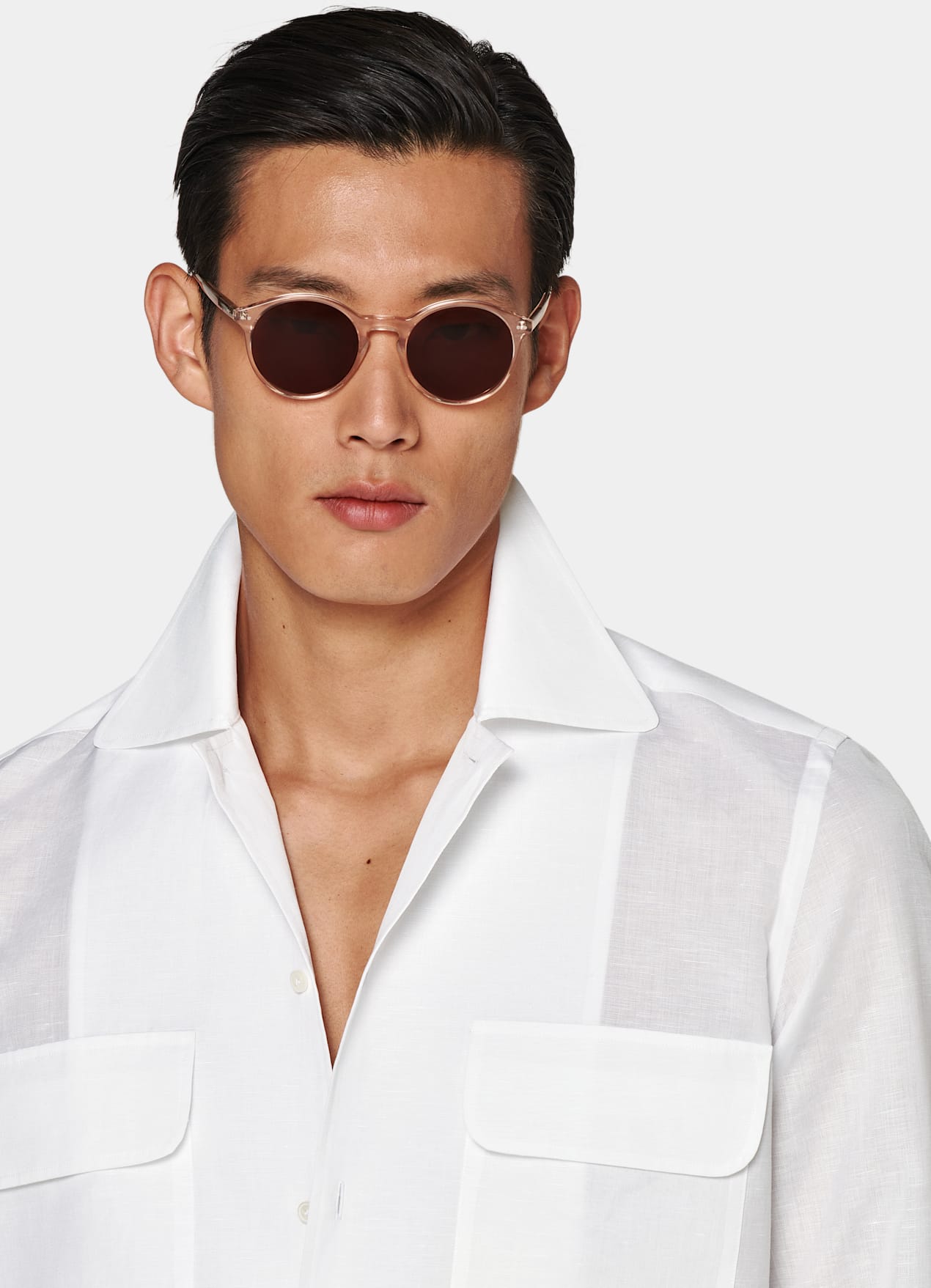Chemise Safari blanche