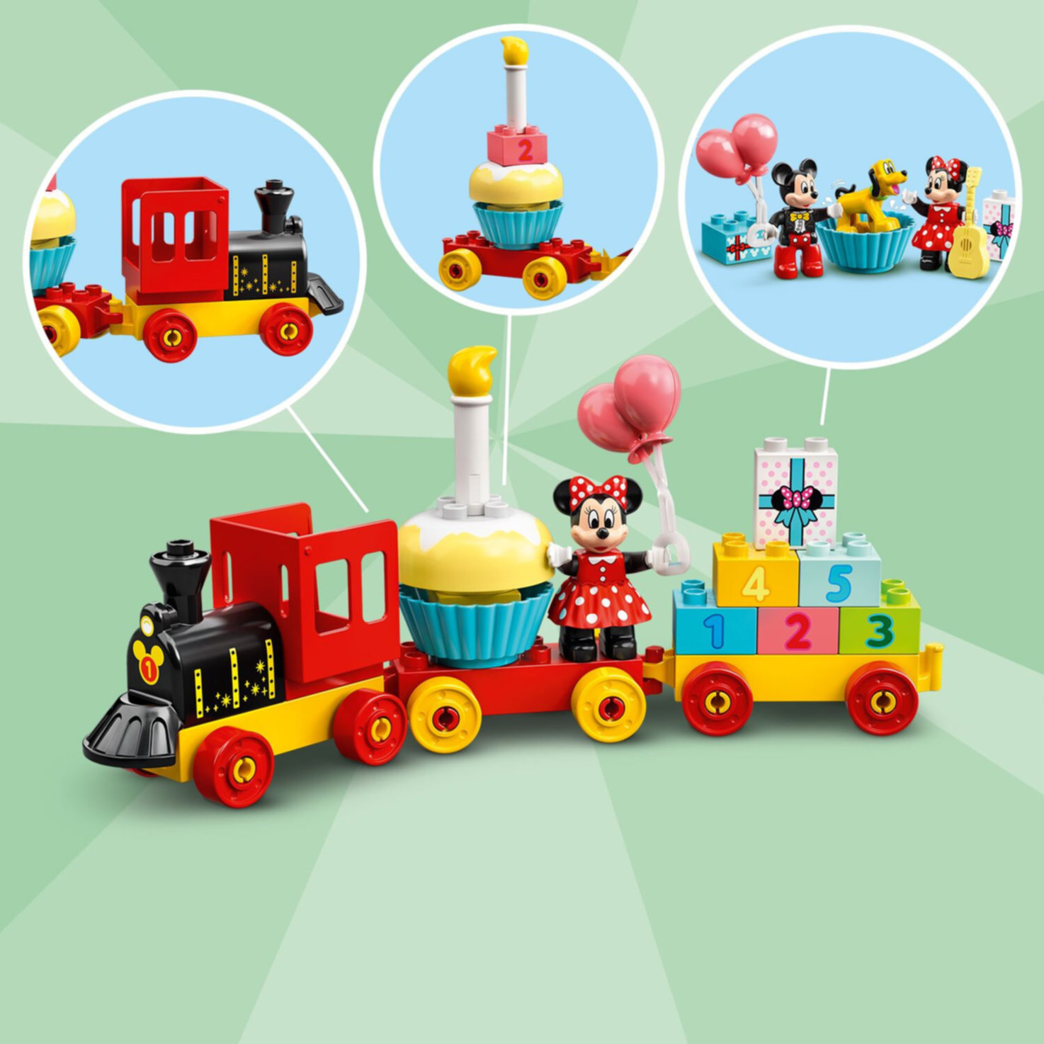 LEGO® DUPLO® Disney 10941 – Mickys und Minnies Geburtstagszug