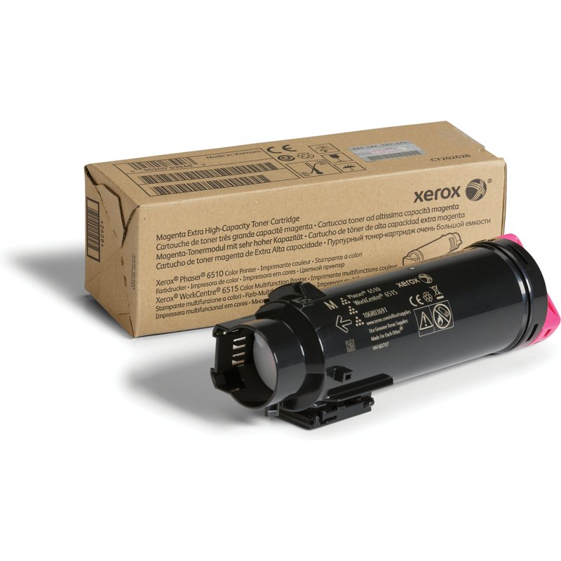 Xerox Cartouche de toner Magenta de Très haute capacité Phaser® 6510, WorkCentre® 6515 (4300 pages) - 106R03691