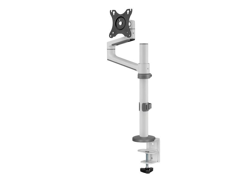 NEOMOUNTS Tischhalterung DS60-425WH1 bis 8 kg – Weiss Full-Motion-Tischhalterung für 17-27