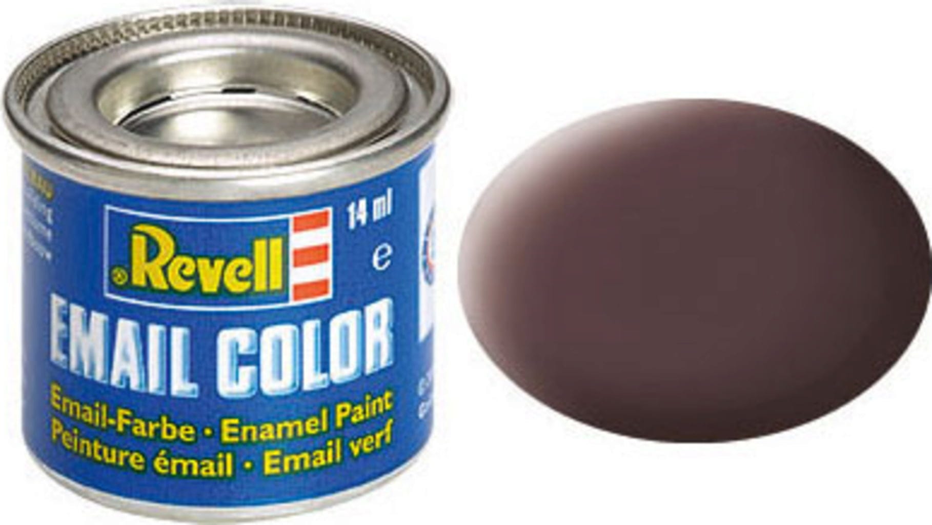 Revell  Email Color lederbraun, matt, 14 ml    Die beliebten Farben von Revell in 89 verschiedenen Farbtönen