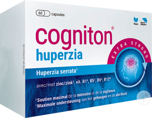 Will-Pharma Cogniton Huperzia Extra Strong Végan 60 Capsules