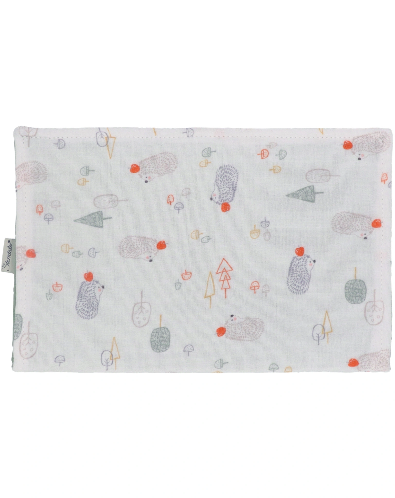 Windeltasche IGEL BABY (35x27) in weiß/grün