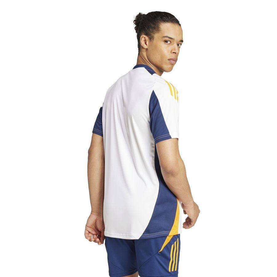 Real Madrid T-shirt d'Entraînement Tiro 24 - Blanc/Bleu/Crew Orange