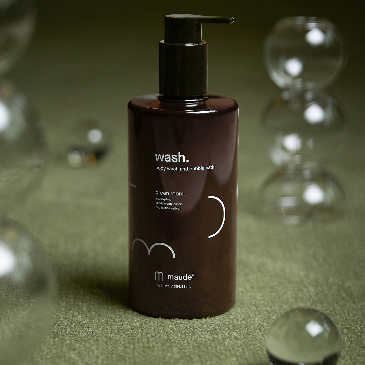Body Wash & Bubble Bath Green Room 355ml