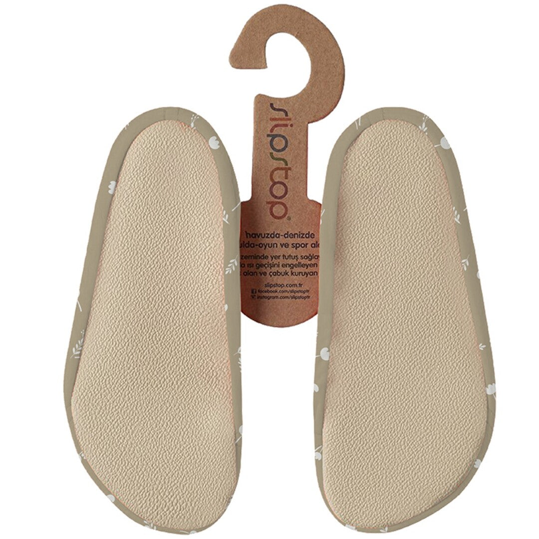 Slipstop shoes - grain sand - maat 18-20
