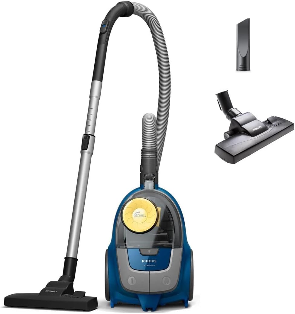 Philips Series 2000 Beutelloser Staubsauger – 850-W-Staubsauger mit Super-Clean-Luftfilter und Mehrzweckdüse (XB2125/09)
