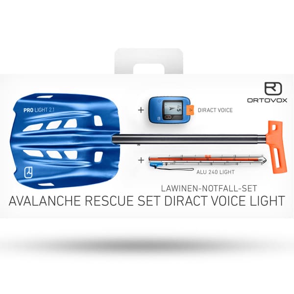 Pack arva pelle sonde ORTOVOX RESCUE SET DIRACT VOICE LIGHT