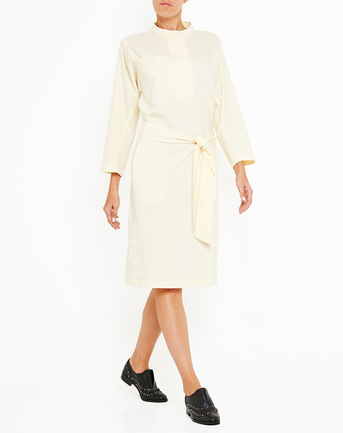 Galeries Lafayette Robe courte Camille écrue