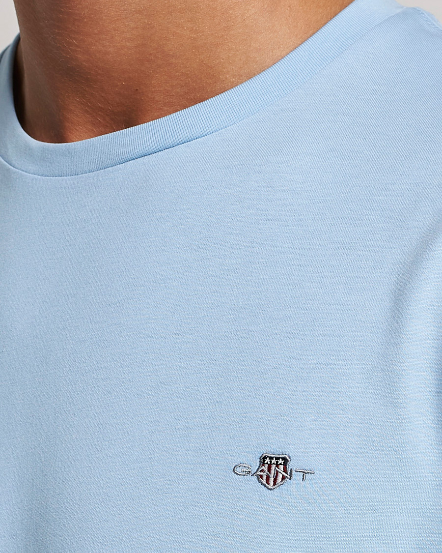 GANT The Original Solid T-Shirt Capri Blue