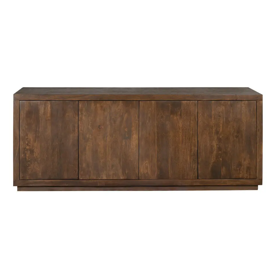 Dressoir Bruin Hout - 200x45x80cm - Brussel