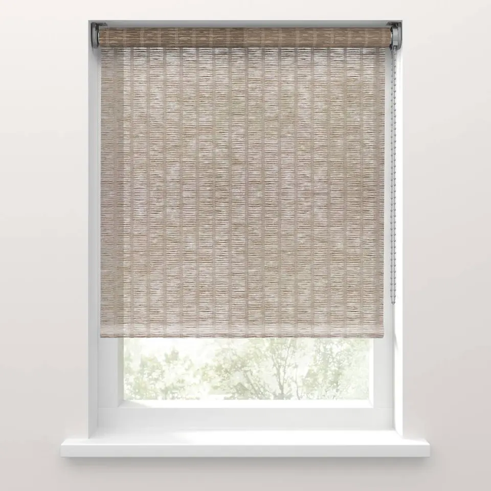 Fenstr rolgordijn Bali transparant - taupe (30041)