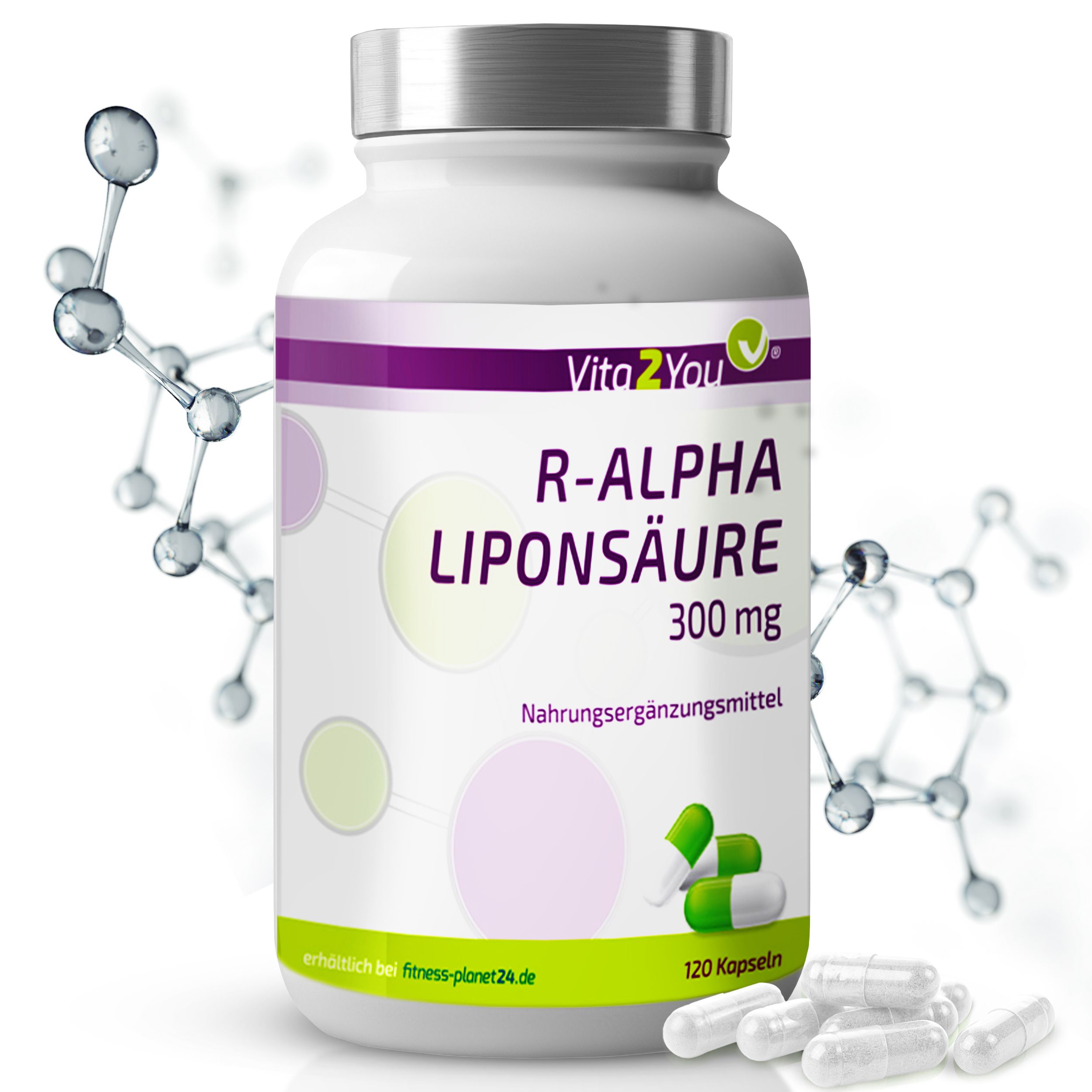 Vita2You R Alpha Liponsäure 300mg Kapseln