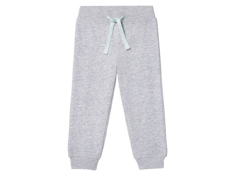 Meisjesjoggingbroek, 2 stuks, met hoog katoengehalte