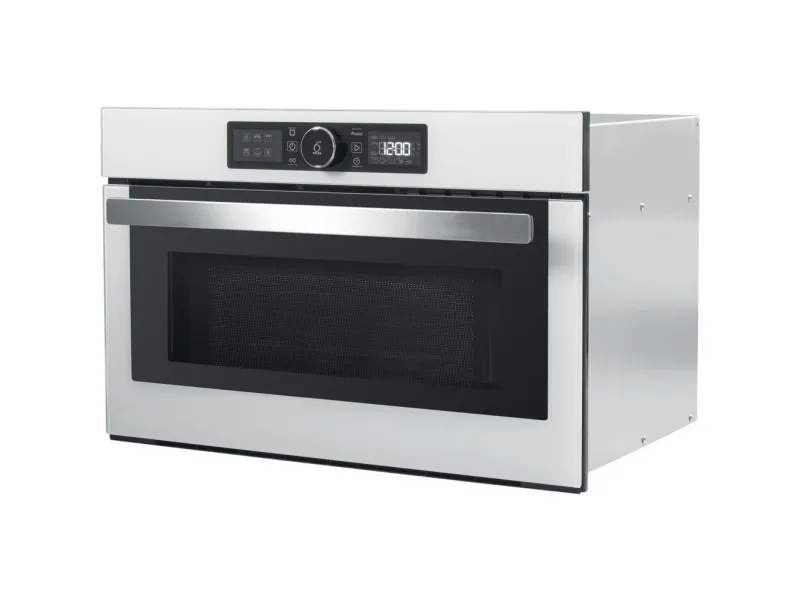 Whirlpool Absolute AMW 730/WH - Mikrobølgeovn med grill - til indbygning - 31 liter - 1000 W - hvid