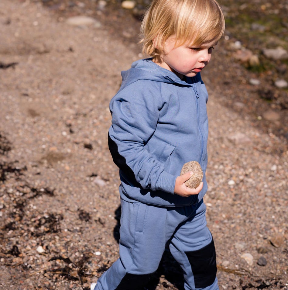 Tufte Puffin Zip Hoodie Barn/JR<br>Comfy hettejakke med zip til barna!