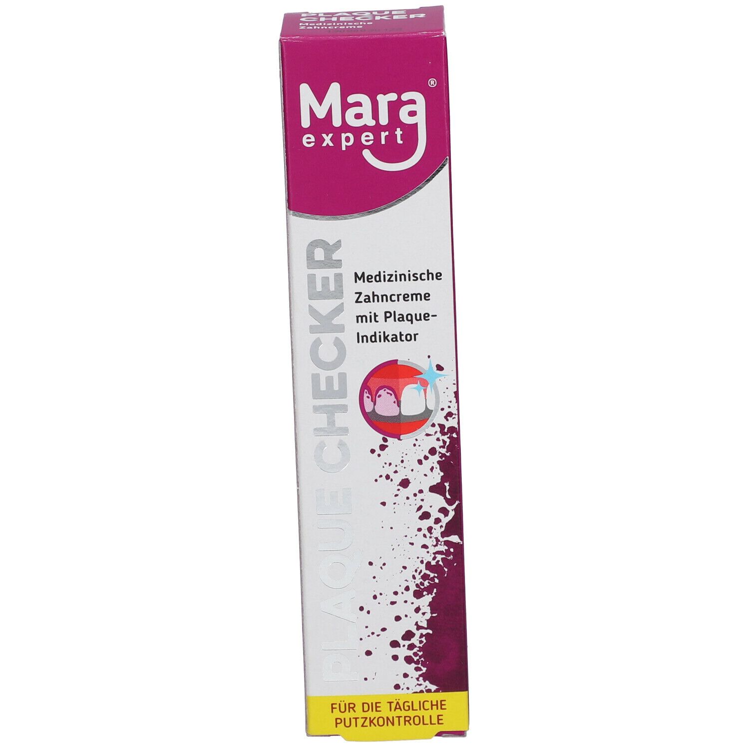 Mara® expert Plaque Checker Medizinische Zahncreme