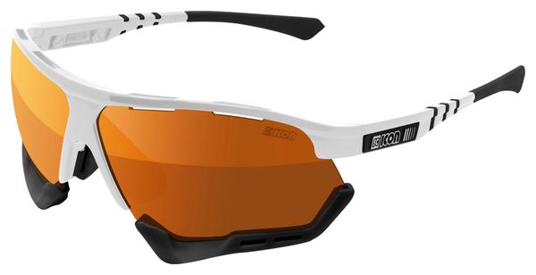 Scicon Sports Aerocomfort SCN PP Regular Lunettes De Soleil De Performance Sportive (Scnpp Multimireur Bronze/Luminosité Blanche)