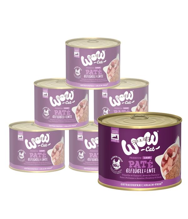 WOW® Cat Nassfutter für Katzen Premium Paté