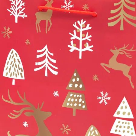 Idena Geschenktasche WH, Dear Red 18x23cm FSC-Mix