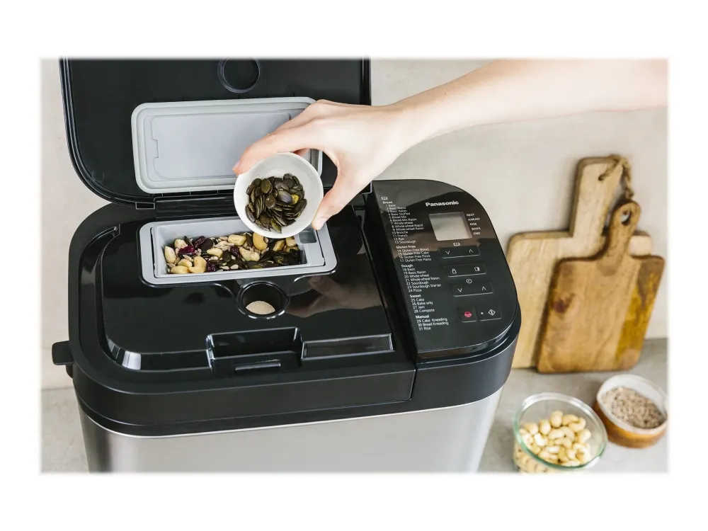 Panasonic SD-YR2550 - Brødmaskine - 550 W - sølv