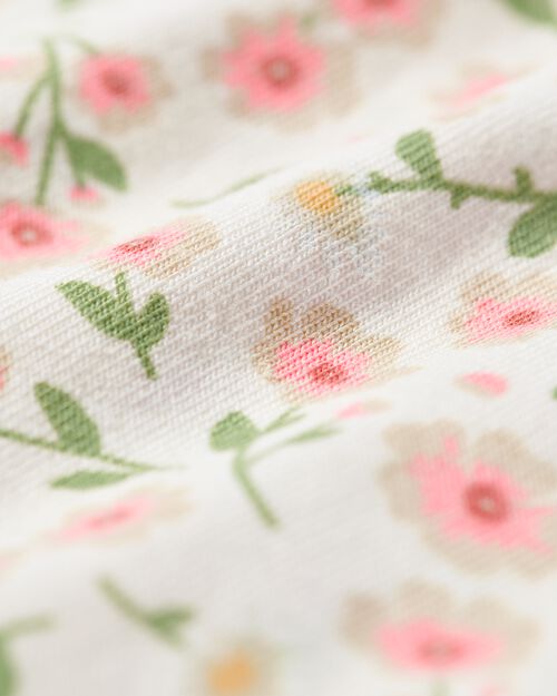 body coton bio avec stretch rose