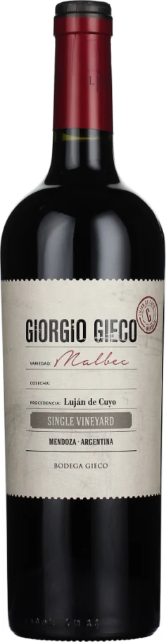 BODEGAS GIECO MALBEC SINGLE VINEYARD 75CL