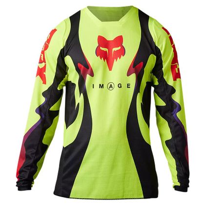 Maillot cross Fox 180 KOZMIK 2023 - Jaune / Noir