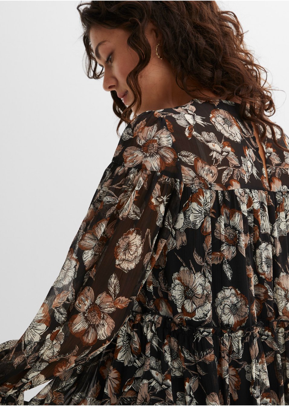 Robe à volants