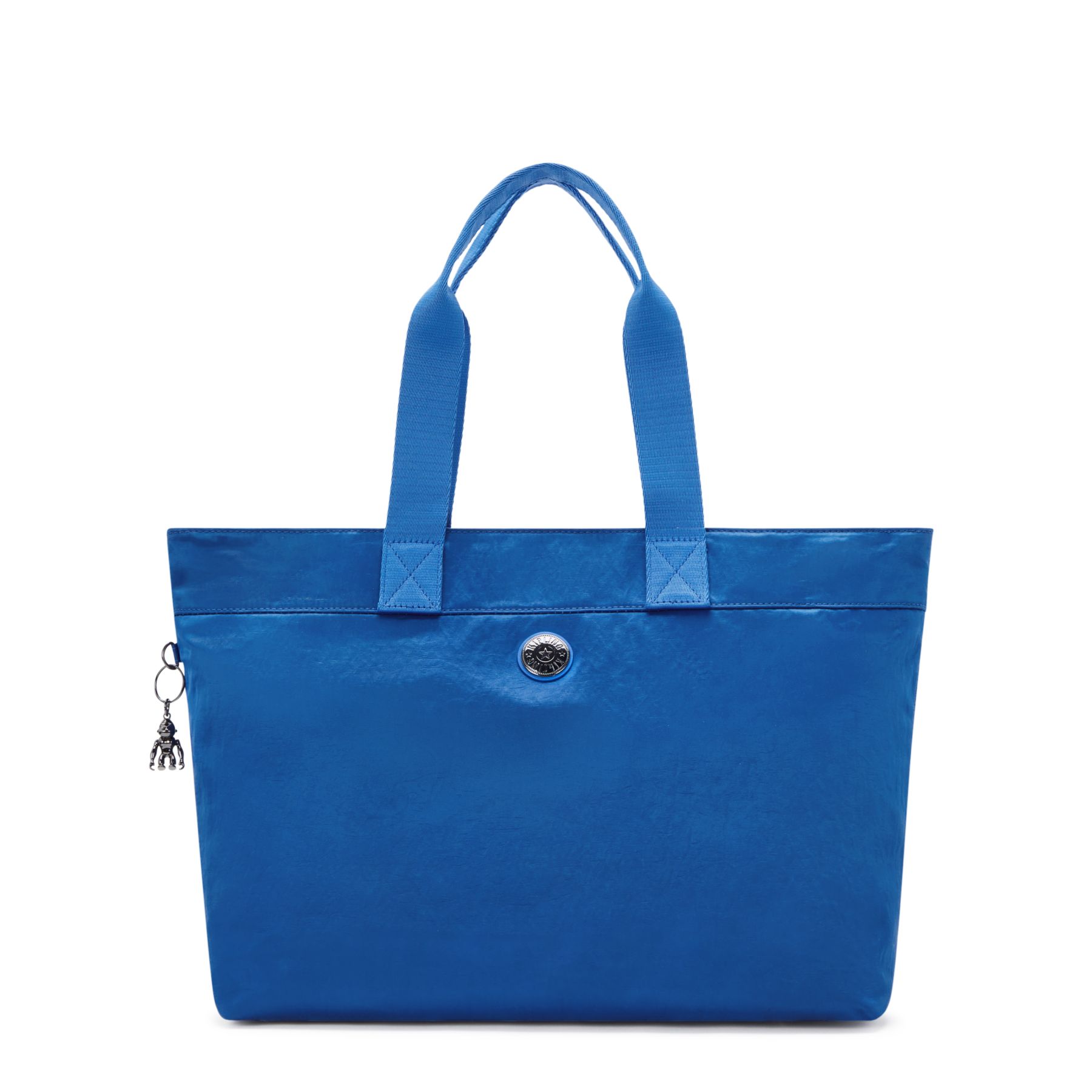 COLISSA Grand fourre-tout avec compartiment pour ordinateur portable - Satin Blue