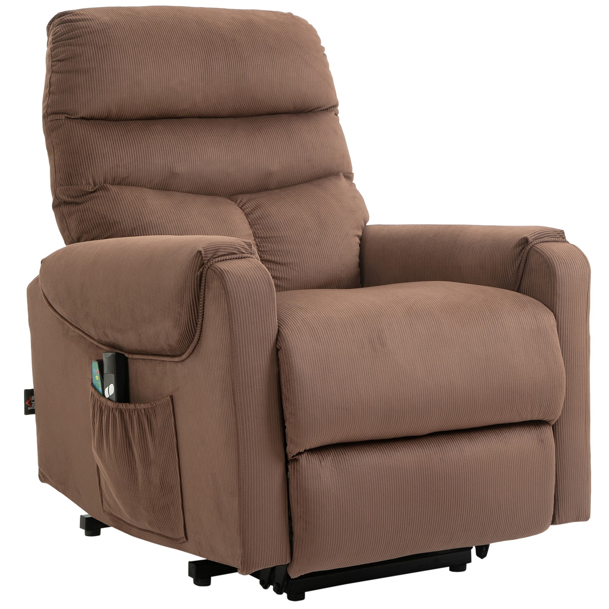 HOMCOM Massagesessel mit Aufstehhilfe 79B x 97T x 103H cm