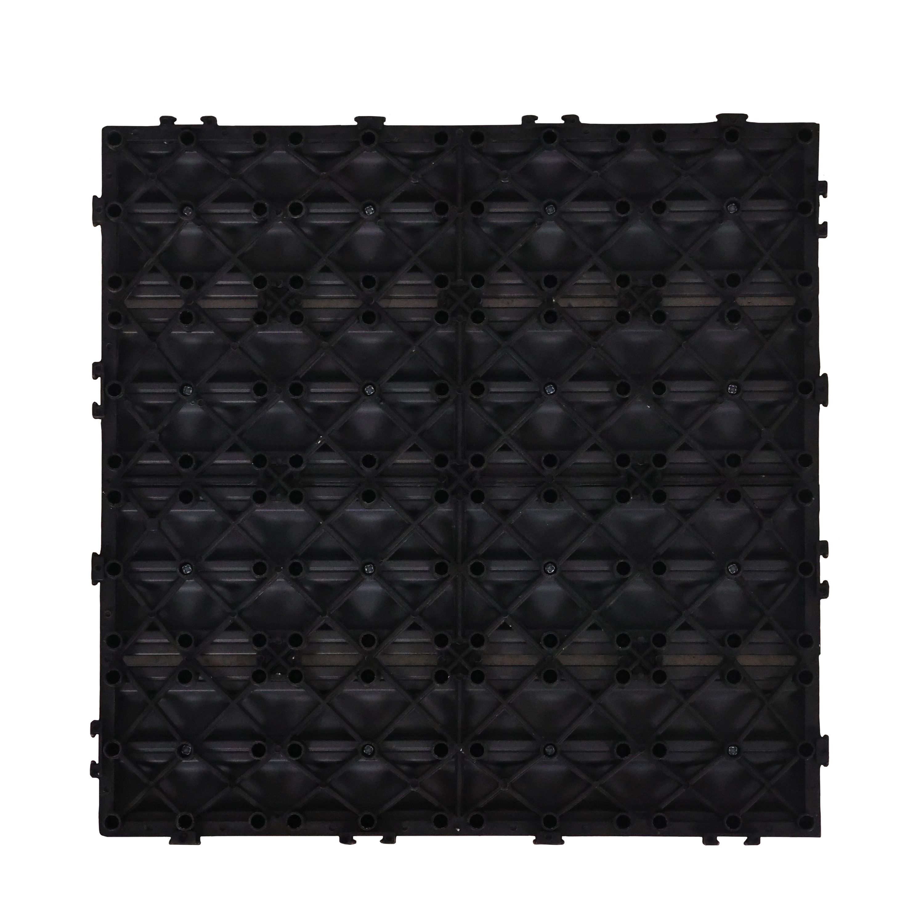 Bodenplatte BENTON 11er Set 30 x 30 cm braun