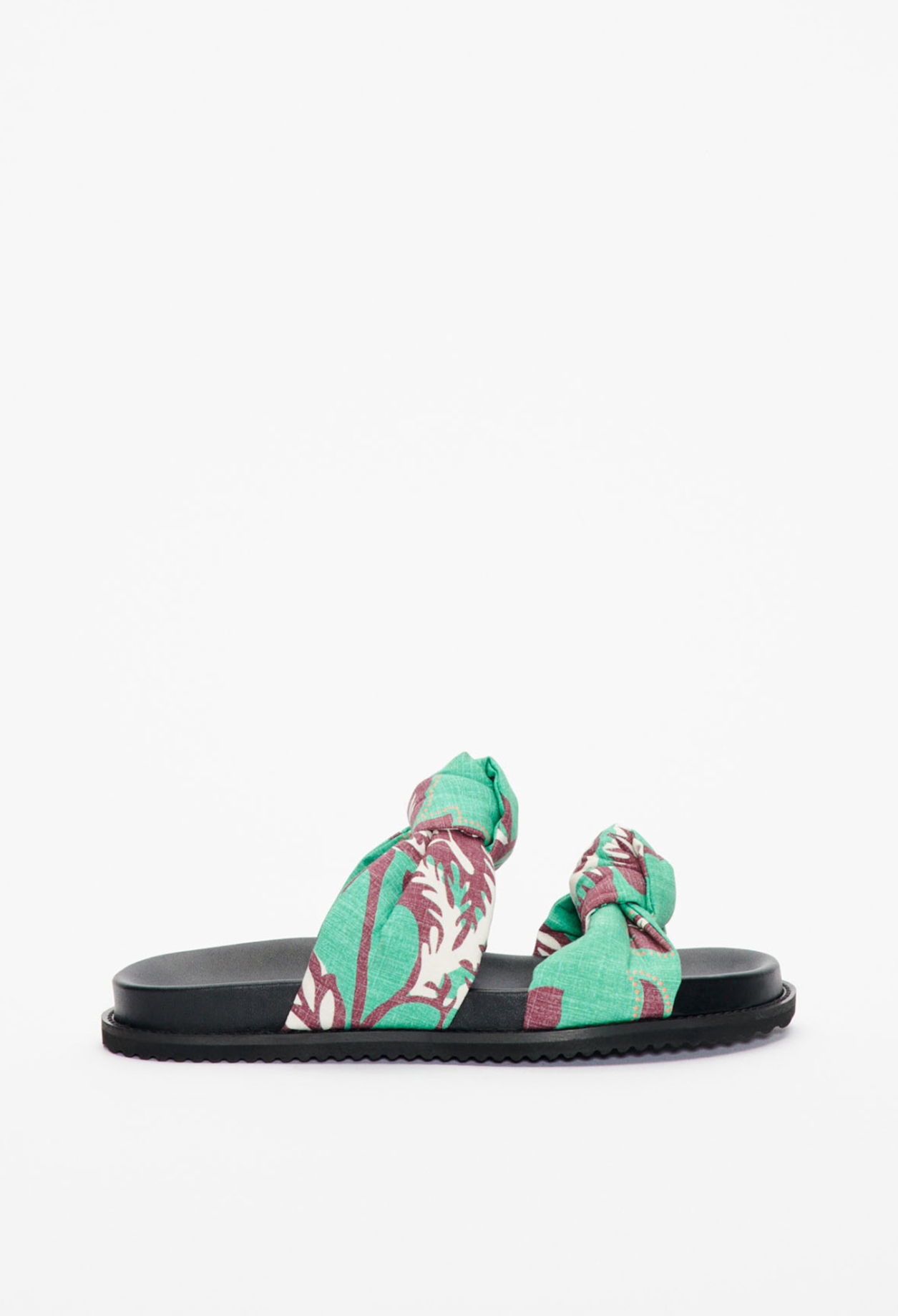 Mules foulard