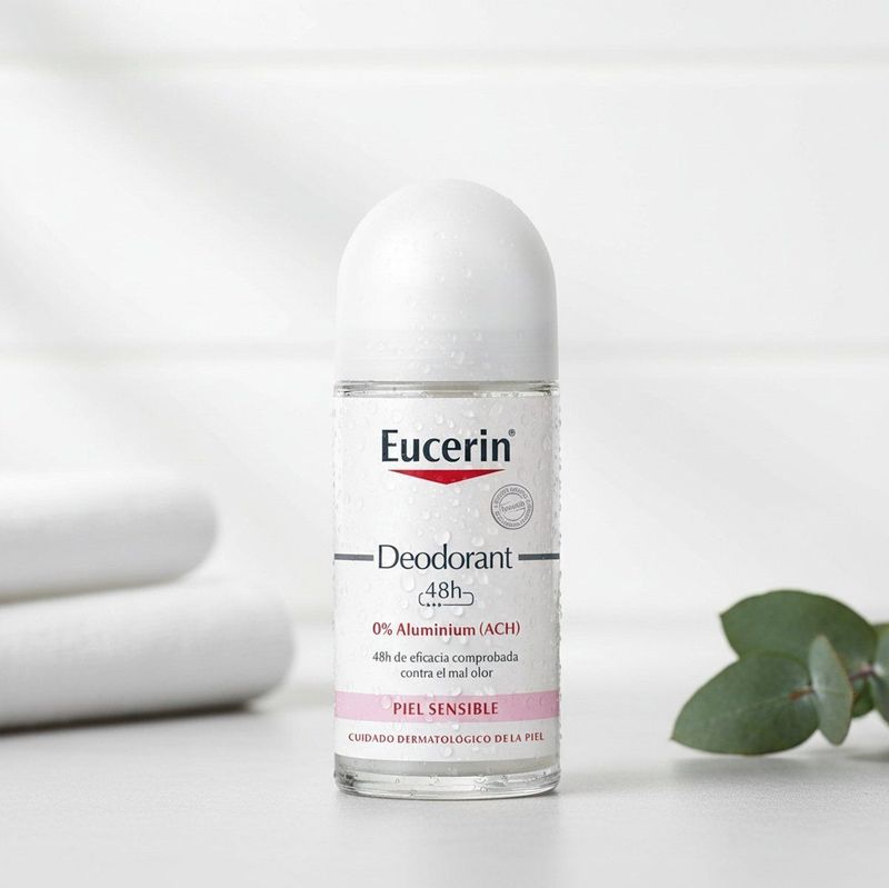 Eucerin - Deodorant Roll-On - Gevoelige Huid - 0% Aluminium - 48 Uur Bescherming
