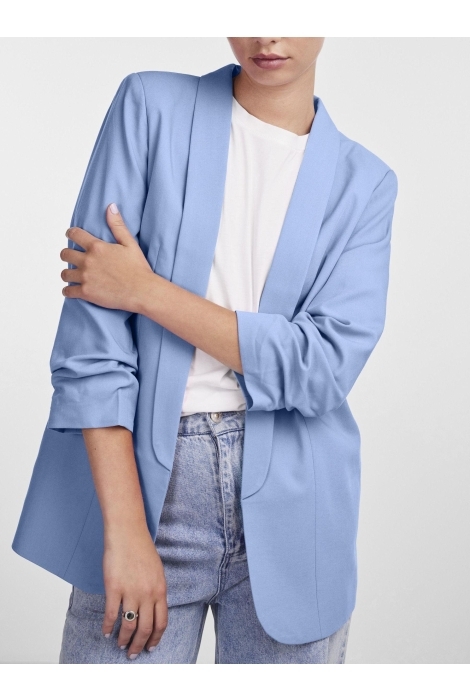 Pieces blauwe dames blazer