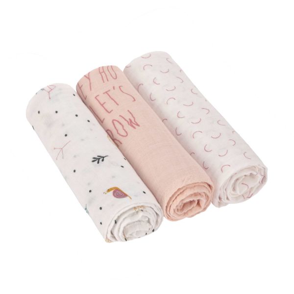 Laessig Garden Explorer Swaddle Snail 3 Stuks