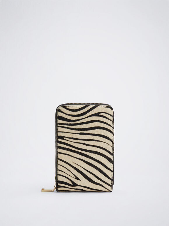 Bolsa de couro para celular - Multicolorida