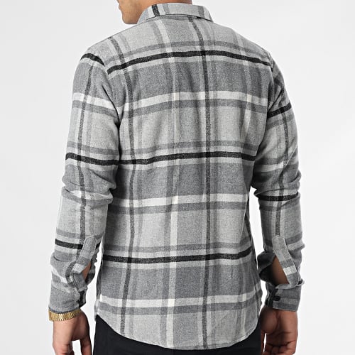 Surchemise Carreaux Y-2042 Gris Chiné