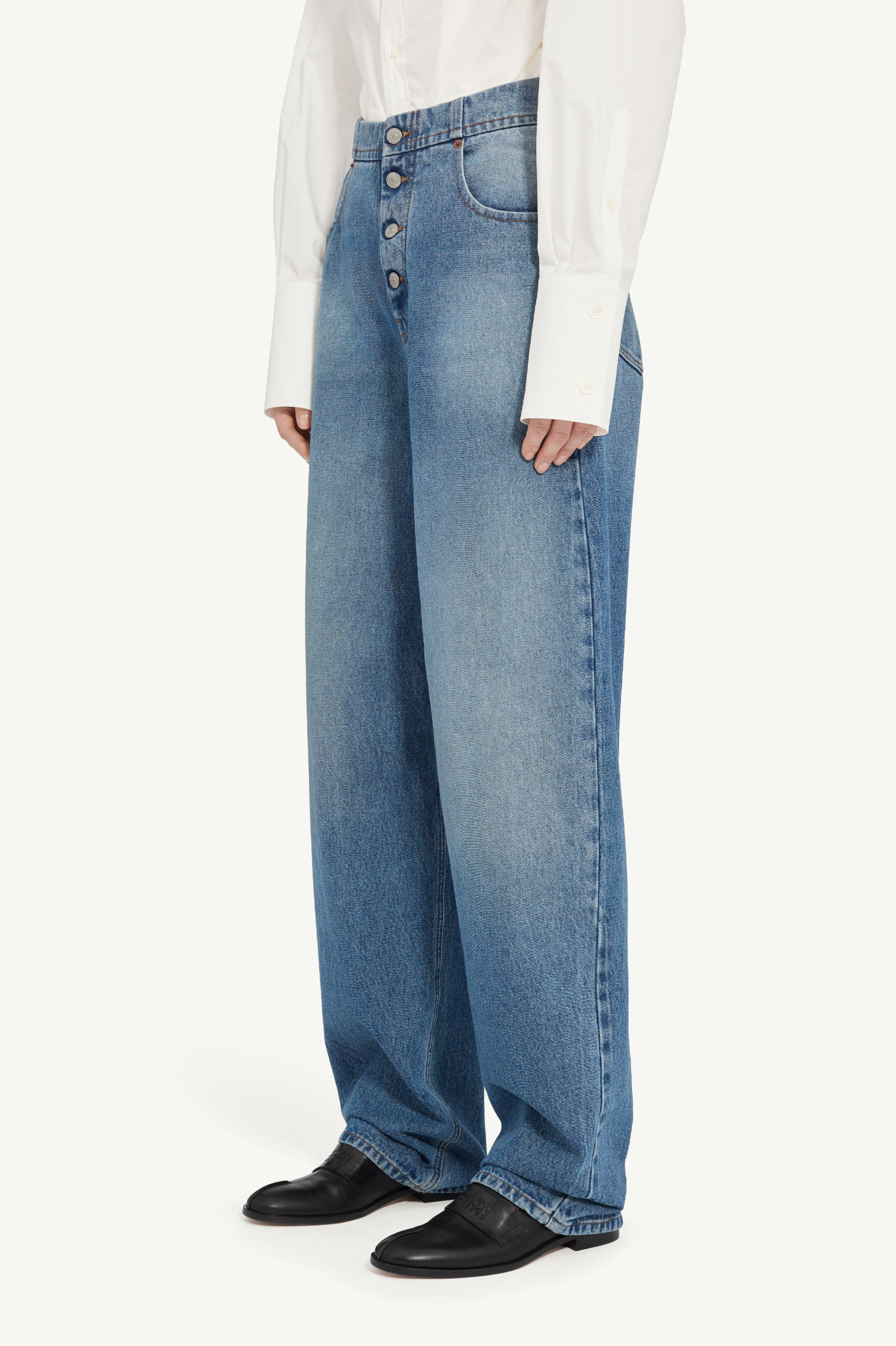 Jean taille haute