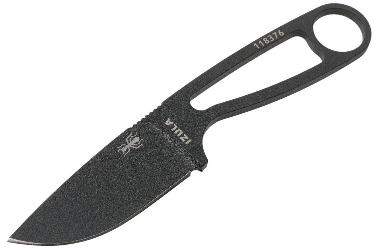 ESEE Izula Tactical Gunsmoke IZULA-TGK, survivalkit met schede en firesteel
