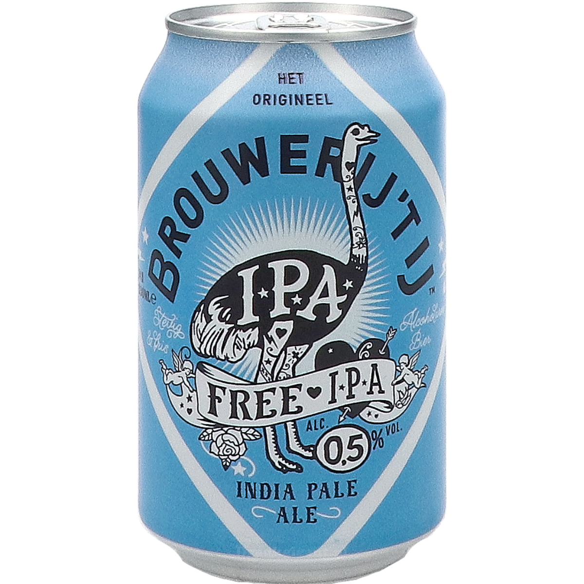 Brouwerij 't IJ Free IPA Alcoholarm 33 cl