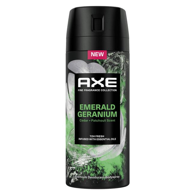 Axe Fine Fragrances Green Geranium Bodyspray 150 ML
