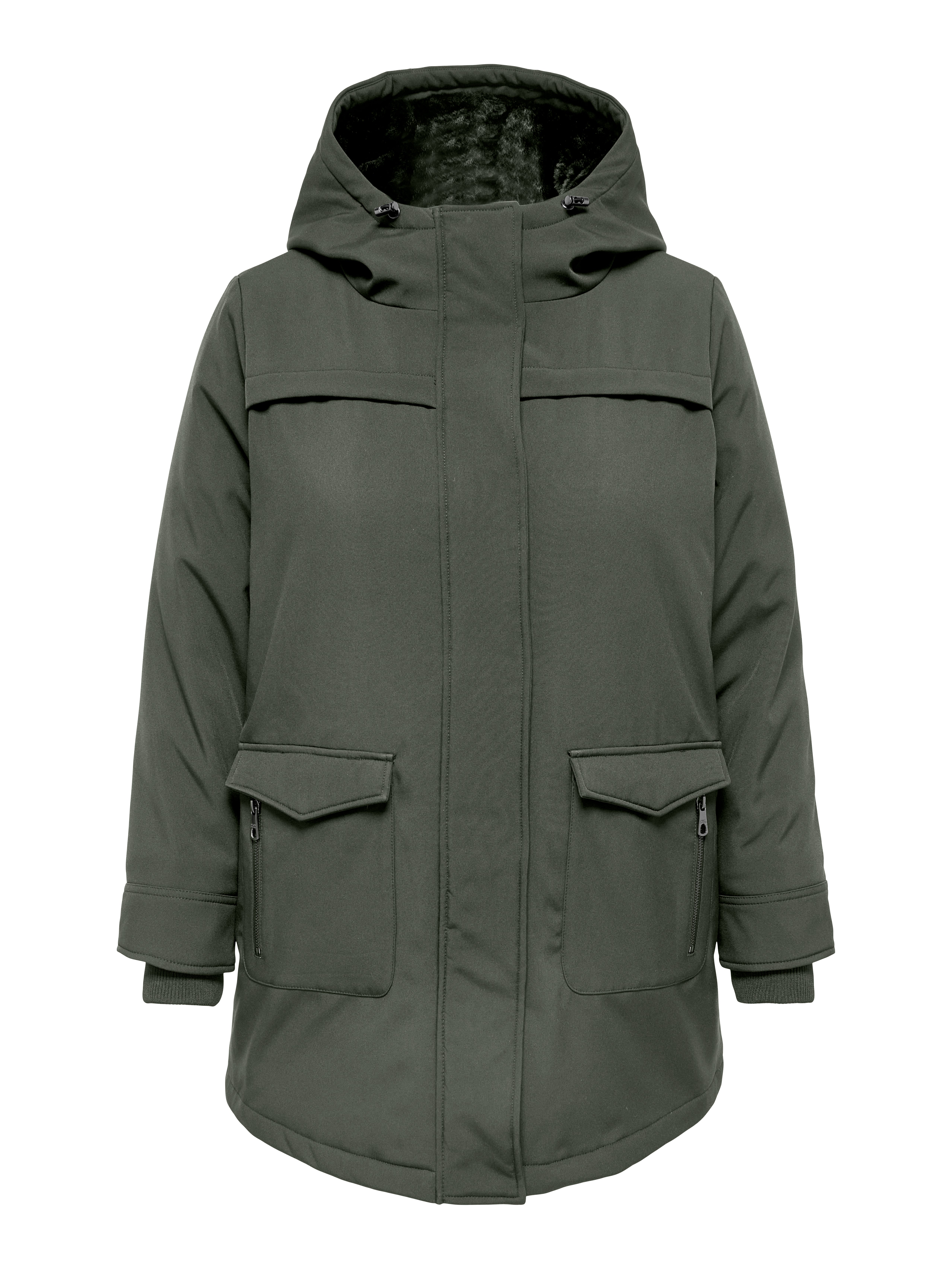CARMAASTRICHT Langer Parka Peat