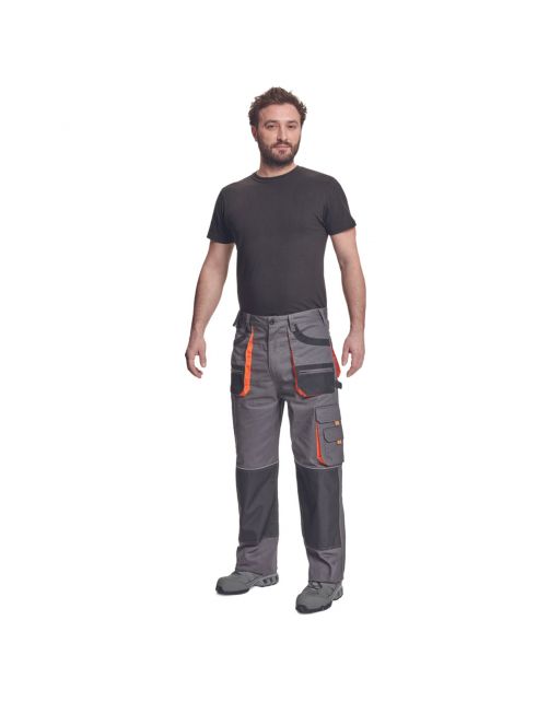 Cerva Werkbroek Carl Grijs - Werkkleding