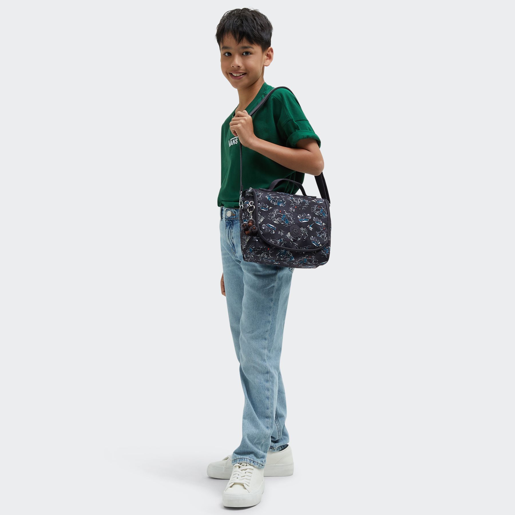 NEW KICHIROU Grand Sac Repas Isotherme avec Manchon pour Valise - Jungle Fun Race