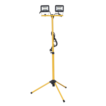 Prolight Led werklamp op statief 20W 2-lichts